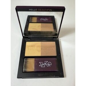 NEW Madison Reed Root Touch Up Duo Blonde Hair Eyebrow Color Powder Compact